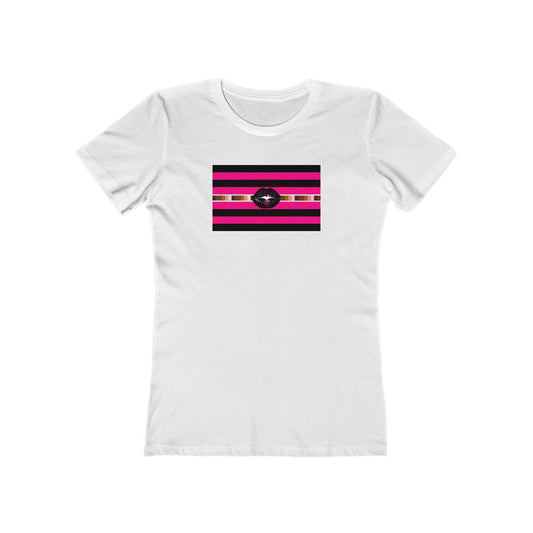 BIPOC Femme Pride strip - Boyfriend Tee T-shirt - up to 2x