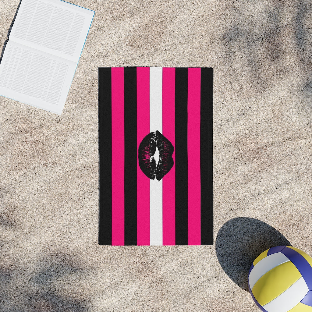 Queer Femme Pride Flag Beach Towels - 3 sizes