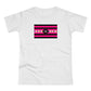 Non-Binary Queer Femme Pride Strip - Fitted Jersey T-shirt XS-2xl
