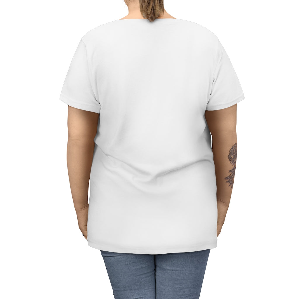 Non-Binary Femme Pride Strip t-shirt - Curvy Cut Plus size Tee, sizes 14-28w 2xl-5xl