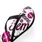 Queer Femme Pride 'Femme Toss' print Flip Flops, Sandals