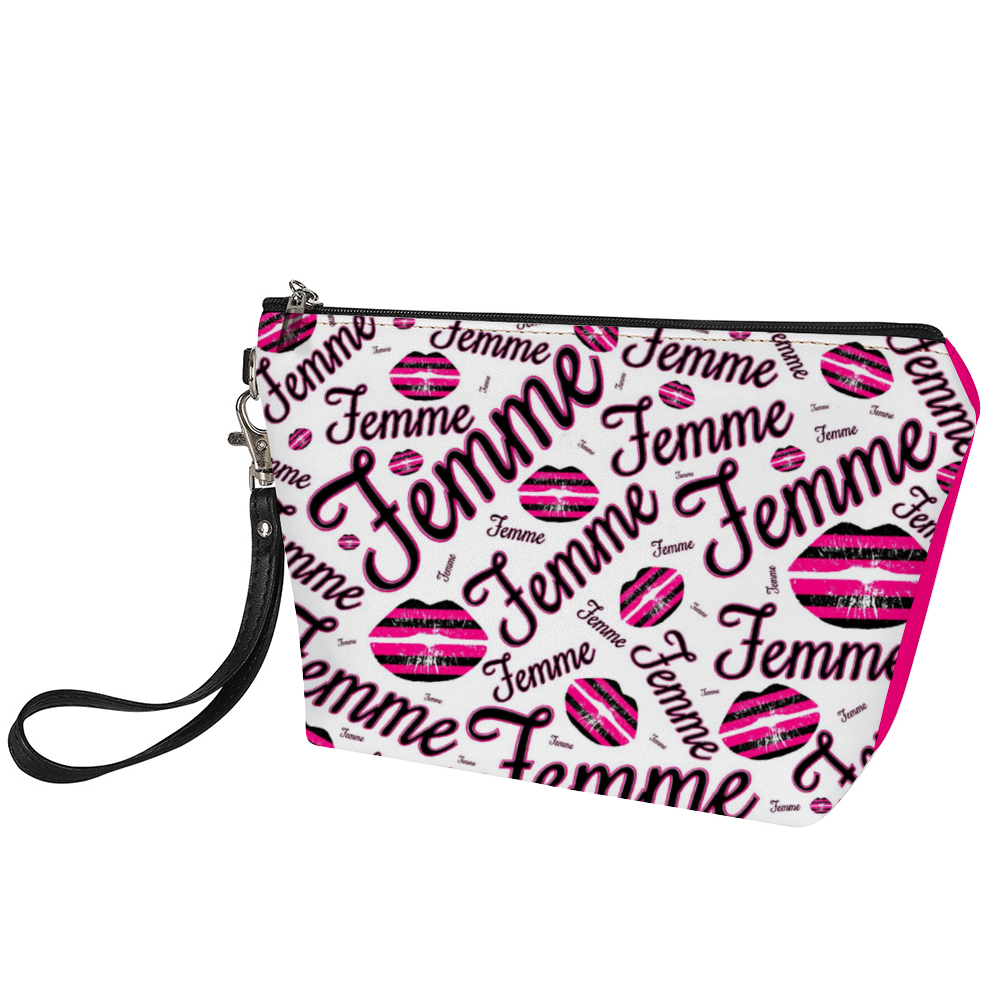 Queer Femme Pride Makeup Bag - Vegan