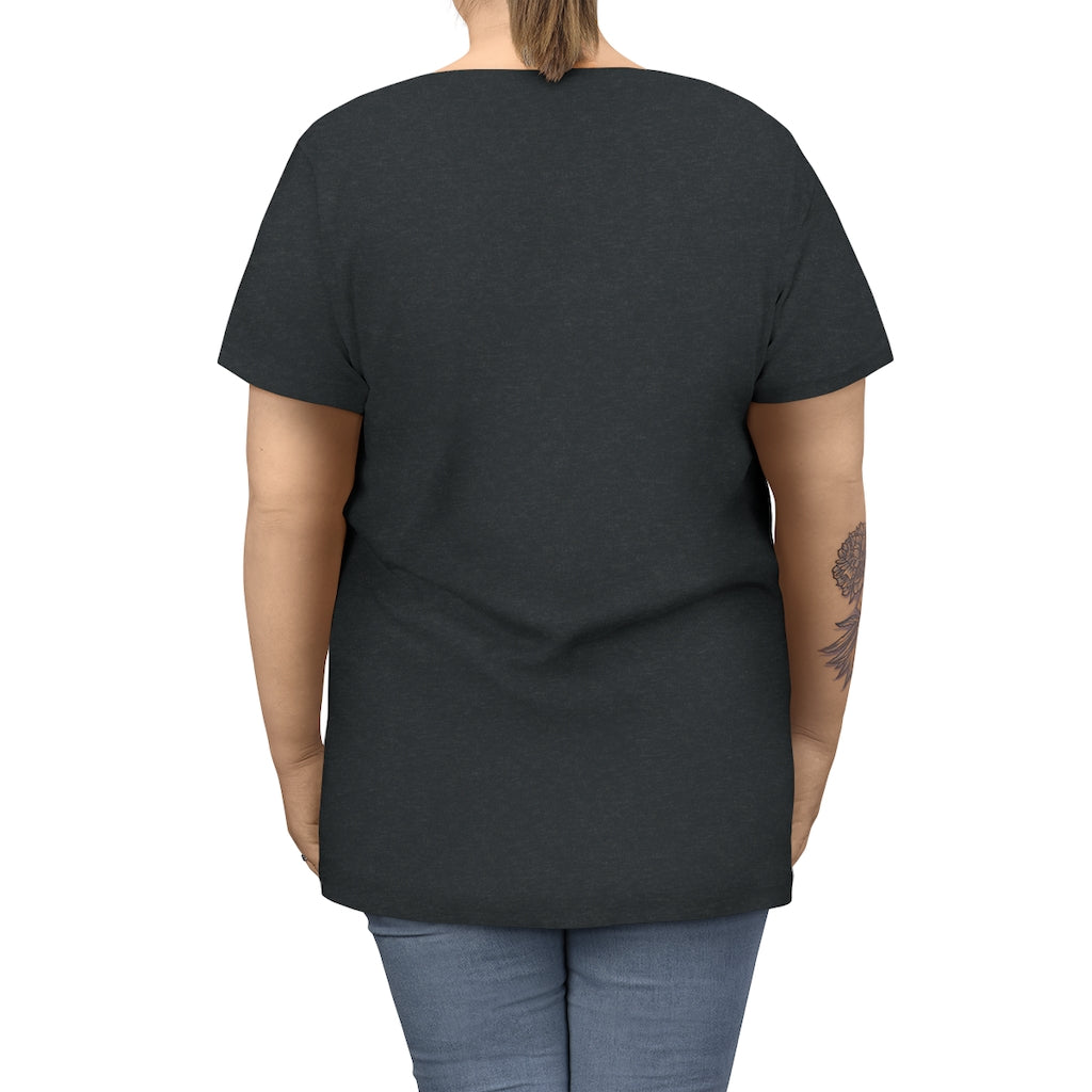 Asexual Queer Femme Pride Heart t-shirt - Curvy Cut Plus size Tee, sizes 14-28w 2xl-5xl