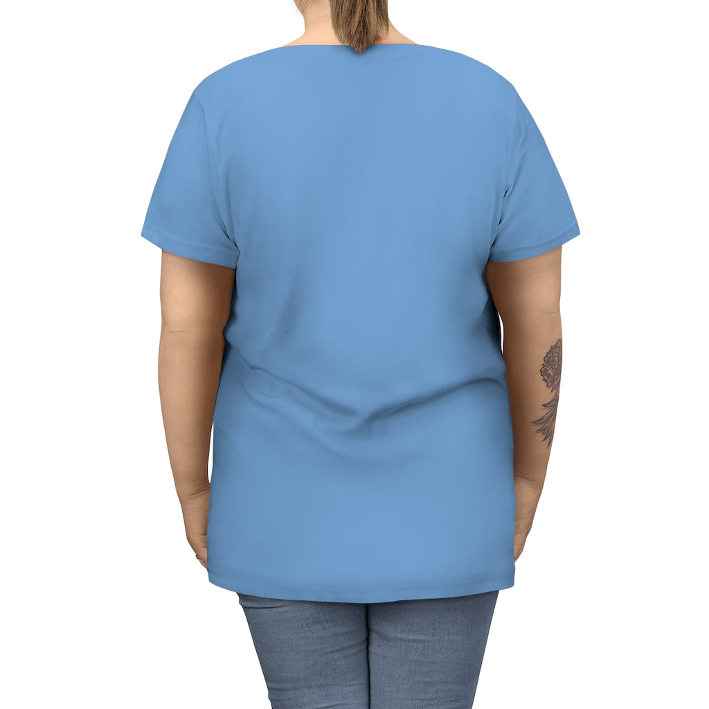 Non-Binary Femme Pride Strip t-shirt - Curvy Cut Plus size Tee, sizes 14-28w 2xl-5xl