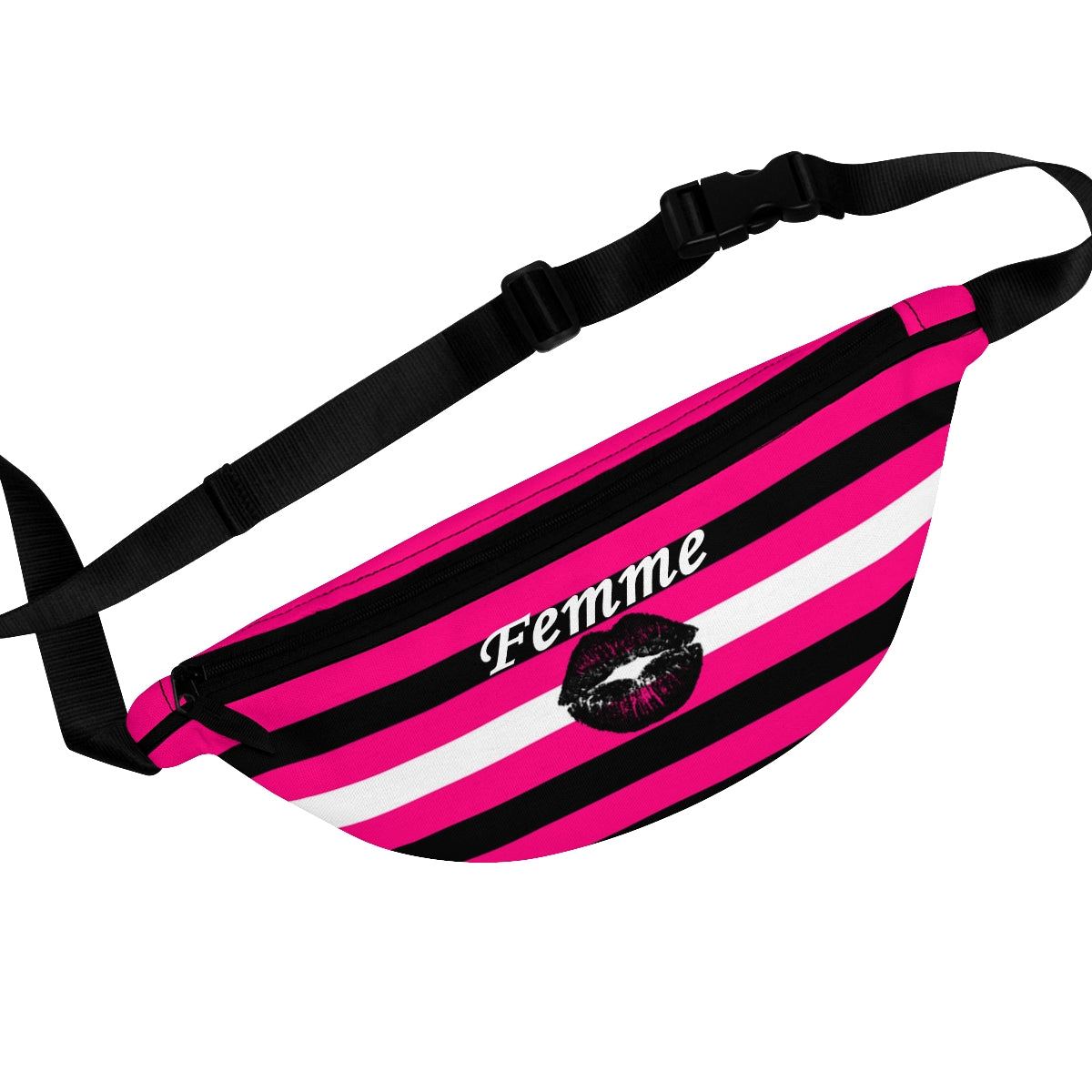 Queer Femme Pride Flag Fanny Pack fits up to 4x / 24w