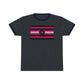 Old-school Queer Femme Pride Ringer Tee - up to 4xL