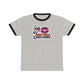 Soy Femme! Latinx Femme Sticker Print - Old-school Ringer Tee - up to 4x!