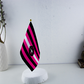 Queer Femme Pride Flag - handheld 6" x 8" lgbtqai femme pride flag