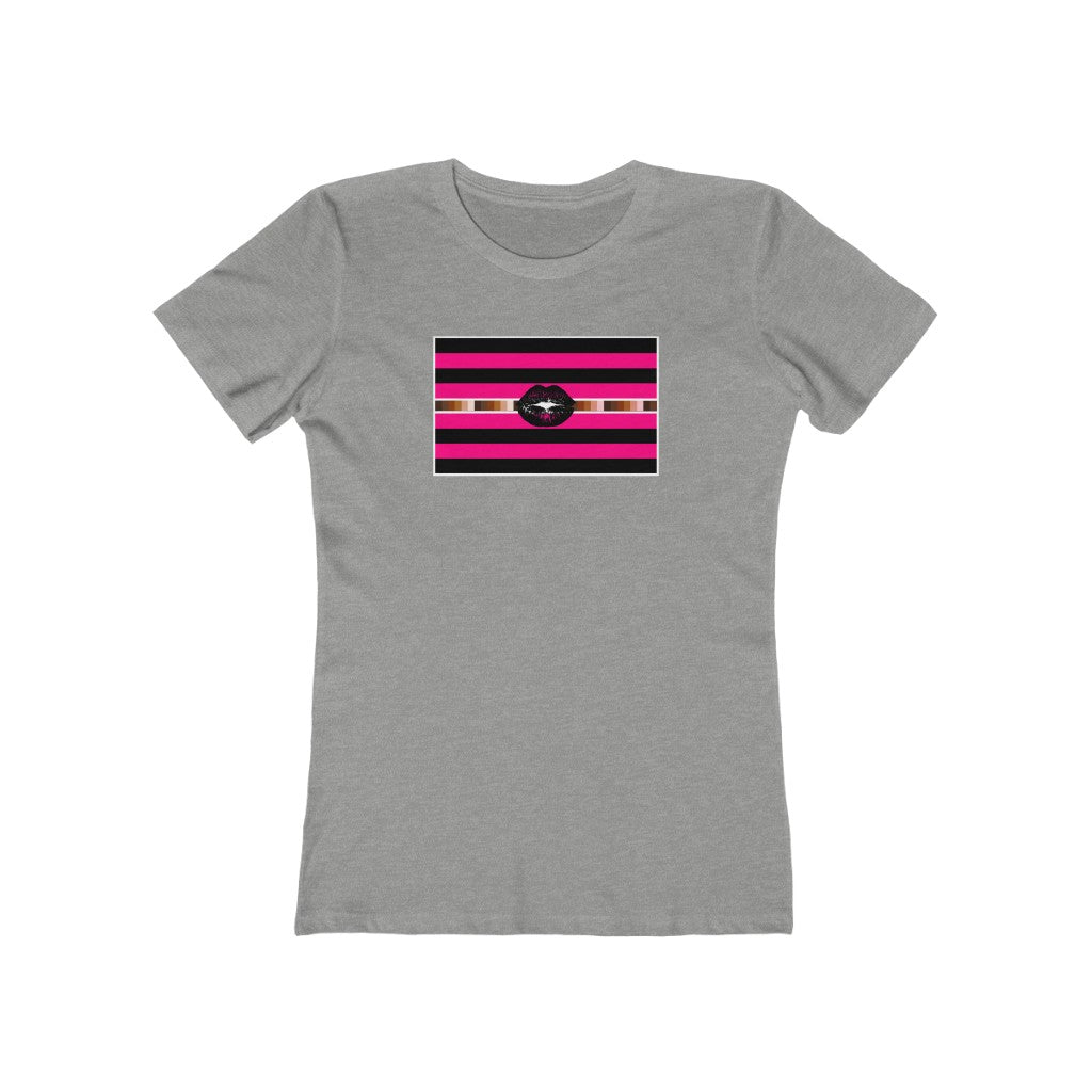 BIPOC Femme Pride strip - Boyfriend Tee T-shirt - up to 2x