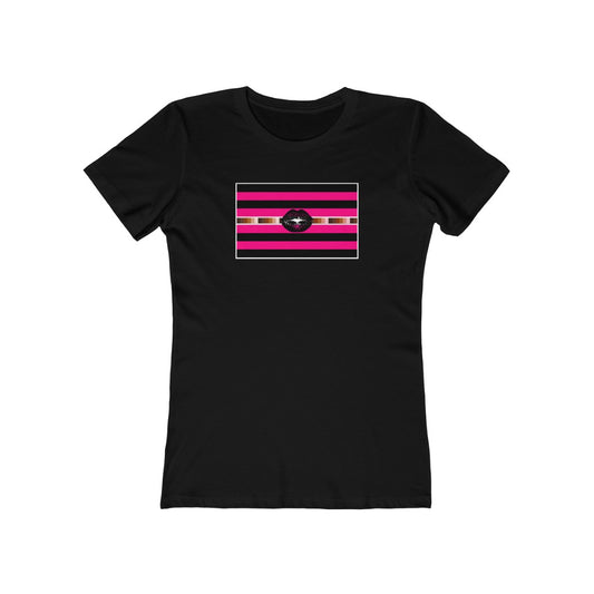 BIPOC Femme Pride strip - Boyfriend Tee T-shirt - up to 2x