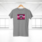 Transromantic BDSM Femme Pride heart - Fitted Jersey T-shirt XS-2xl Plus