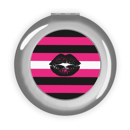 Queer Femme Pride flag Compact Travel Mirror