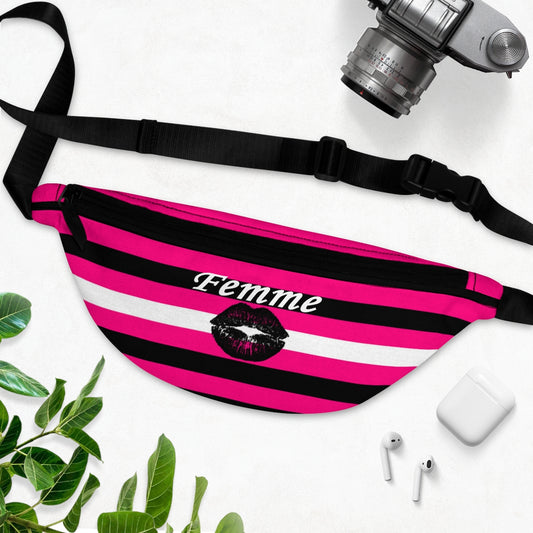 Queer Femme Pride Flag Fanny Pack fits up to 4x / 24w