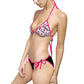 'Femme Toss' ~ Queer Femme Pride bikini ~ in black -- XS - 5X