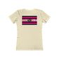 Femme-Visibility Kiss, Double Side Print T-shirt - up to 2x