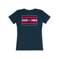 Femme-Visibility Kiss, Double Side Print T-shirt - up to 2x