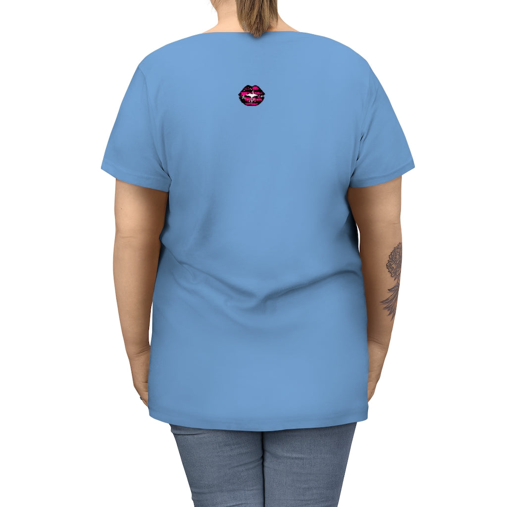 inVISIBLE Queer Femme pride t-shirt - Plus Tee, sizes 14-28