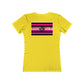 Femme-Visibility Kiss, Double Side Print T-shirt - up to 2x