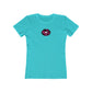 Femme-Visibility Kiss, Double Side Print T-shirt - up to 2x