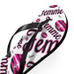 Queer Femme Pride 'Femme Toss' print Flip Flops, Sandals