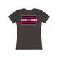 Femme-Visibility Kiss, Double Side Print T-shirt - up to 2x