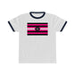 Old-school Queer Femme Pride Ringer Tee - up to 4xL