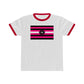 Old-school Queer Femme Pride Ringer Tee - up to 4xL