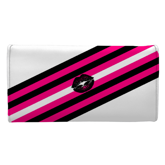 Queer Femme Pride Wallet - PU Leather Wallet - Vegan