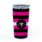 Queer Femme Pride - 20oz Stainless Steel Vacuum-insulated Tumbler Water Bottle